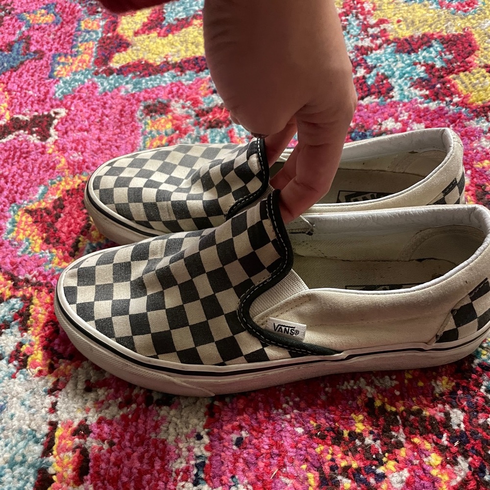 Womens vans. Checkered. Size 7.5.